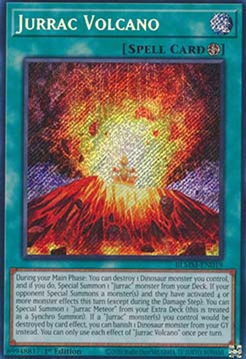 Yu-Gi-Oh! BLMM Jurrac Volcano