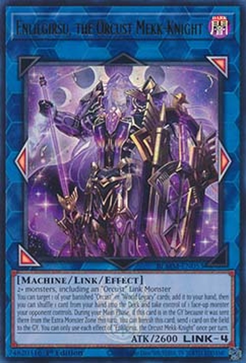 Yu-Gi-Oh! BLMM Enlilgirsu, the Orcust Mekk-Knight (V.1 - Ultra Rare)