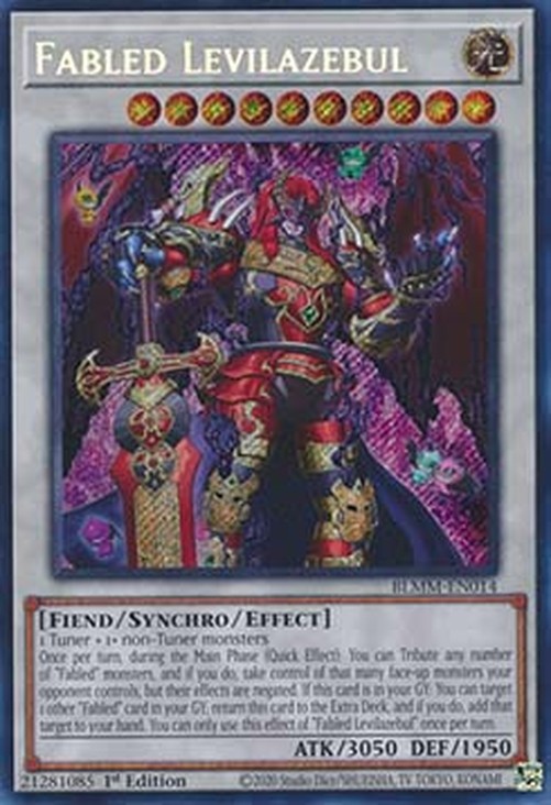 Yu-Gi-Oh! BLMM Fabled Levilazebul