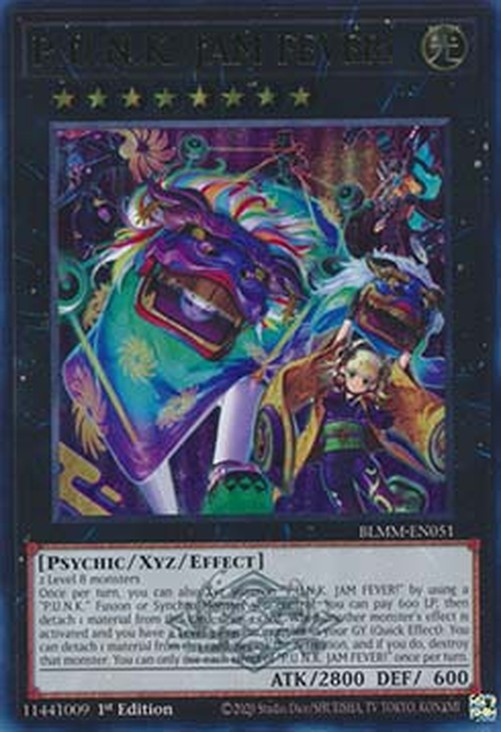 Yu-Gi-Oh! BLMM P.U.N.K. JAM FEVER! (V.1 - Ultra Rare)