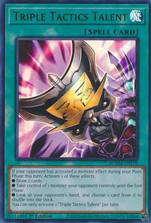 Yu-Gi-Oh! BLMM Triple Tactics Talent