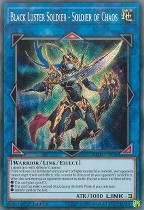 Yu-Gi-Oh! BLHR Black Luster Soldier - Soldier of Chaos