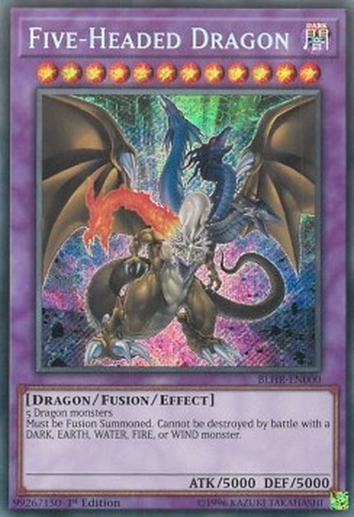 Yu-Gi-Oh! BLHR Five-Headed Dragon