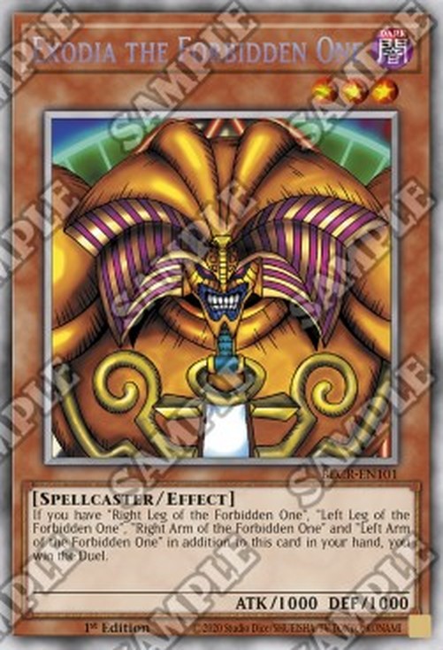 Yu-Gi-Oh! BLCR Exodia the Forbidden One