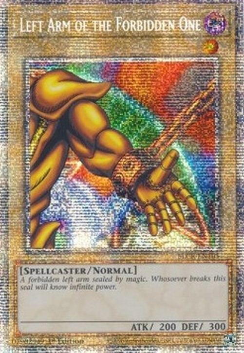 Yu-Gi-Oh! BLCR Left Arm of the Forbidden One