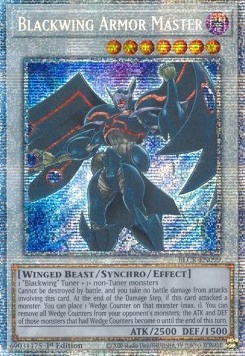 Yu-Gi-Oh! BLCR Blackwing Armor Master