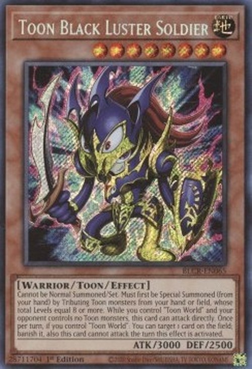 Yu-Gi-Oh! BLCR Toon Black Luster Soldier