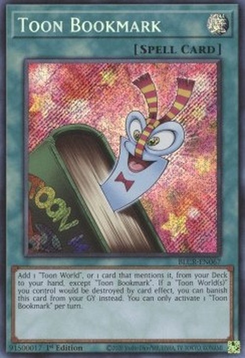 Yu-Gi-Oh! BLCR Toon Bookmark