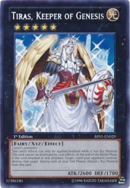 Yu-Gi-Oh! BP01 Tiras, Keeper of Genesis (V.1 - Rare)