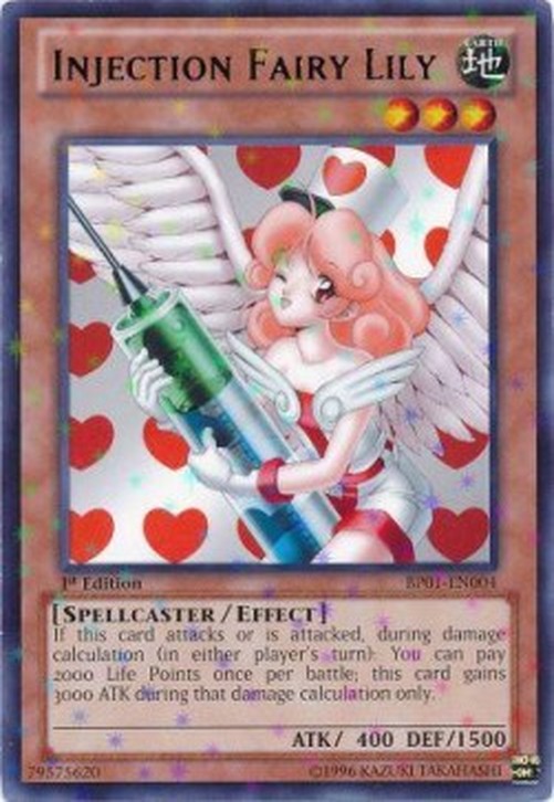 Yu-Gi-Oh! BP01 Injection Fairy Lily (V.2 - Starfoil Rare)