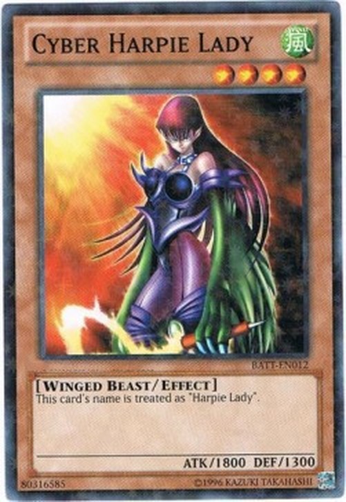Yu-Gi-Oh! BATT Cyber Harpie Lady