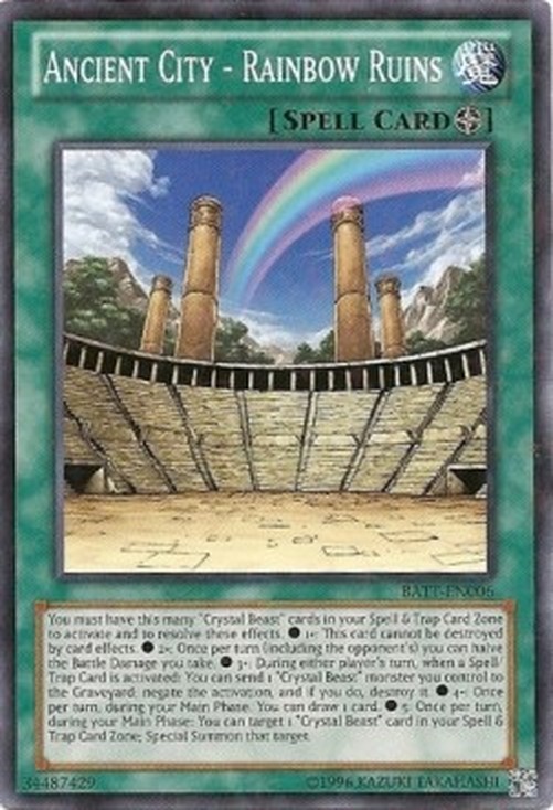 Yu-Gi-Oh! BATT Ancient City - Rainbow Ruins