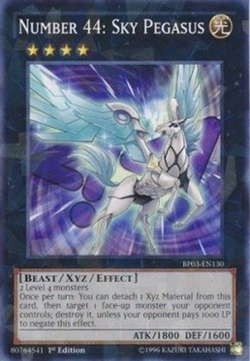 Yu-Gi-Oh! BP03 Number 44: Sky Pegasus