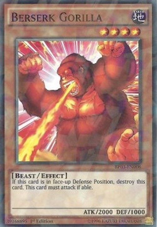 Yu-Gi-Oh! BP03 Berserk Gorilla (V.2 - Shatterfoil)