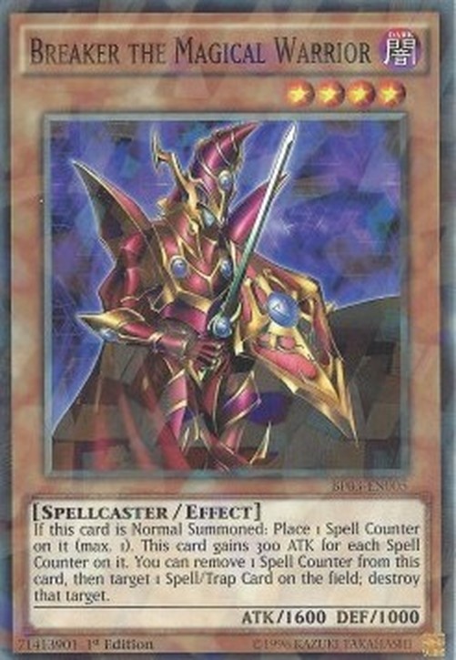 Yu-Gi-Oh! BP03 Breaker the Magical Warrior (V.2 - Shatterfoil)