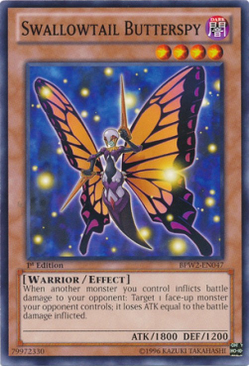 Yu-Gi-Oh! BPW2 Swallowtail Butterspy