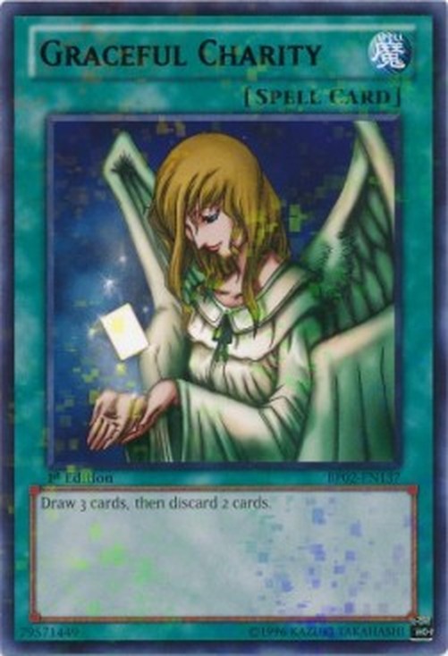 Yu-Gi-Oh! BP02 Graceful Charity (V.1 - Mosaic Rare)