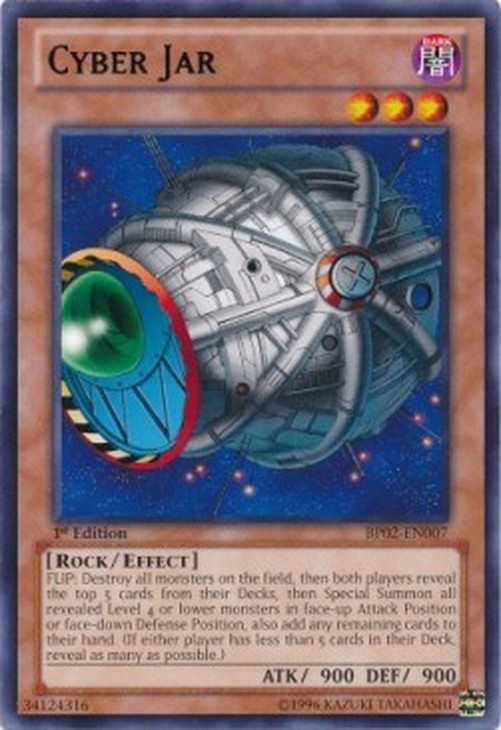 Yu-Gi-Oh! BP02 Cyber Jar (V.2 - Rare)