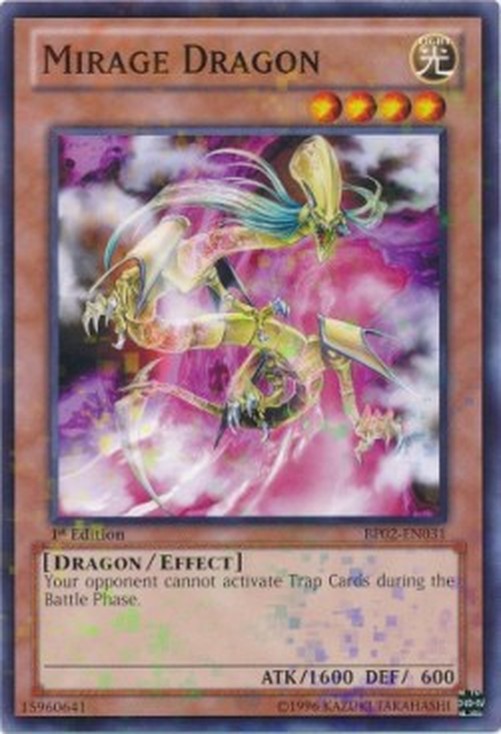 Yu-Gi-Oh! BP02 Mirage Dragon (V.2 - Mosaic Rare)