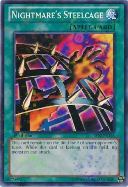 Yu-Gi-Oh! BP02 Nightmare's Steelcage (V.2 - Mosaic Rare)