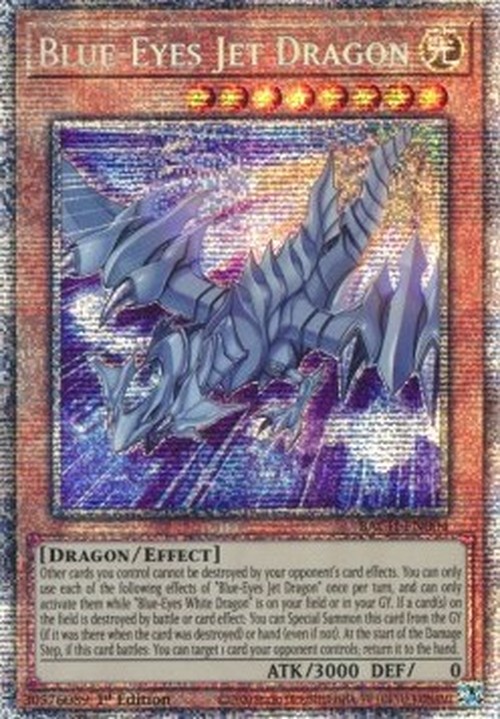 Yu-Gi-Oh! BACH Blue-Eyes Jet Dragon (V.2 - Starlight Rare)