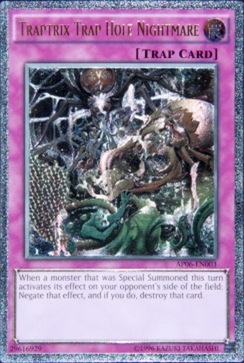 Yu-Gi-Oh! AP06 Traptrix Trap Hole Nightmare