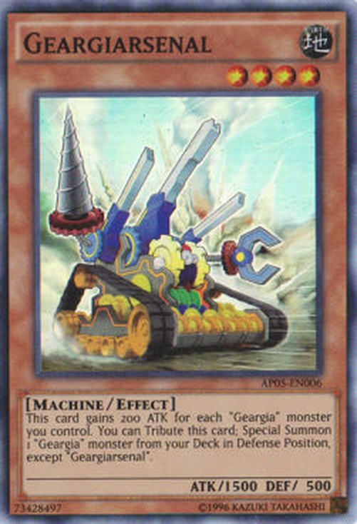 Yu-Gi-Oh! AP05 Geargiarsenal