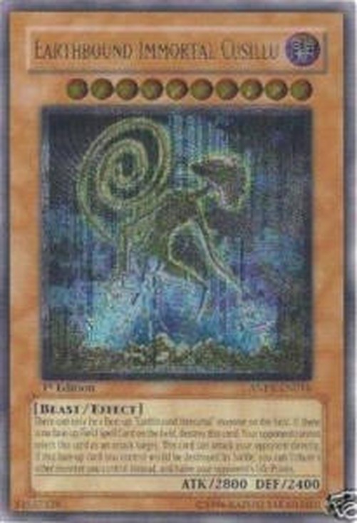 Yu-Gi-Oh! ANPR Earthbound Immortal Cusillu (V.2 - Ultimate Rare)