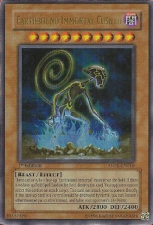 Yu-Gi-Oh! ANPR Earthbound Immortal Cusillu (V.1 - Ultra Rare)