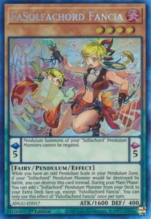 Yu-Gi-Oh! ANGU FaSolfachord Fancia (V.2 - Collectors Rare)