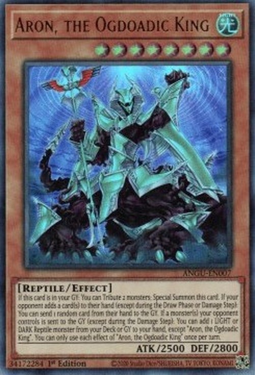 Yu-Gi-Oh! ANGU Aron, the Ogdoadic King (V.1 - Ultra Rare)