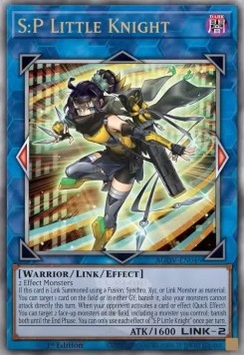 Yu-Gi-Oh! AGOV S:P Little Knight (V.2 - Quarter Century Secret Rare)