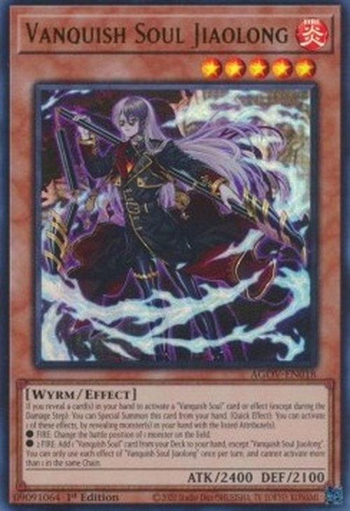 Yu-Gi-Oh! AGOV Vanquish Soul Jiaolong (V.1 - Ultra Rare)