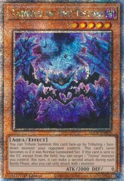 Yu-Gi-Oh! AGOV Tainted of the Tistina (V.2 - Quarter Century Secret Rare)