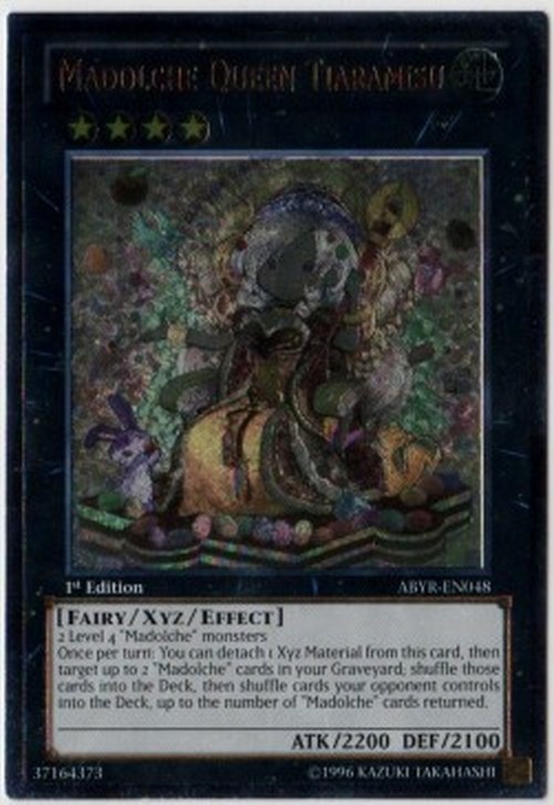 Yu-Gi-Oh! ABYR Madolche Queen Tiaramisu (V.2 - Ultimate Rare)