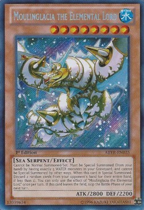 Yu-Gi-Oh! ABYR Moulinglacia the Elemental Lord