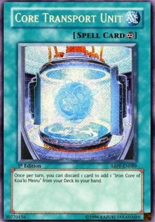 Yu-Gi-Oh! ABPF Core Transport Unit