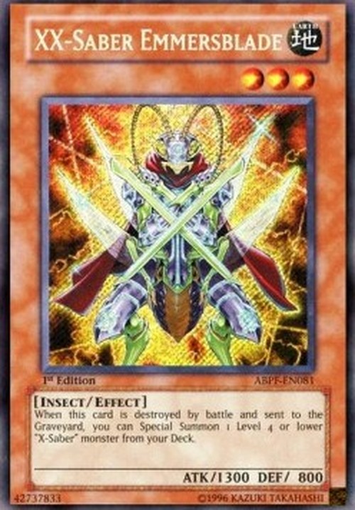 Yu-Gi-Oh! ABPF XX-Saber Emmersblade