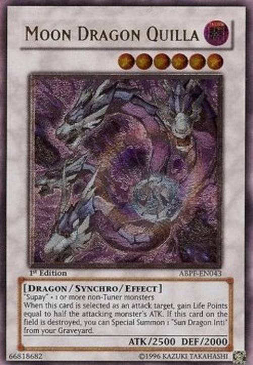 Yu-Gi-Oh! ABPF Moon Dragon Quilla (V.2 - Ultimate Rare)