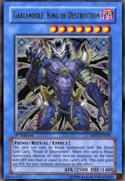 Yu-Gi-Oh! ABPF Garlandolf, King of Destruction (V.1 - Ultra Rare)