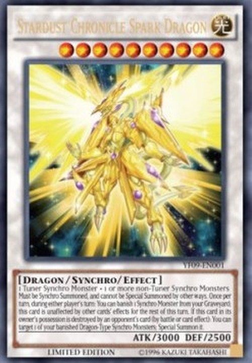 Yu-Gi-Oh! YF0X Stardust Chronicle Spark Dragon