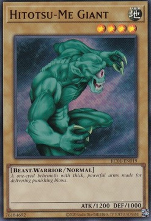 Yu-Gi-Oh! KC01 Hitotsu-Me Giant