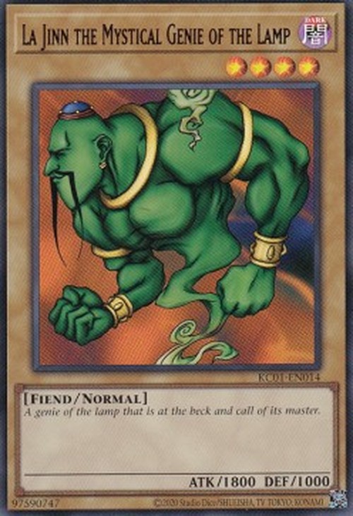 Yu-Gi-Oh! KC01 La Jinn the Mystical Genie of the Lamp