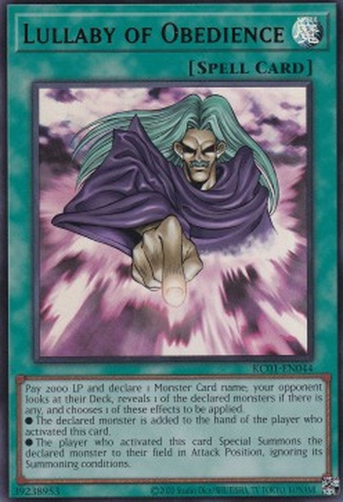 Yu-Gi-Oh! KC01 Lullaby of Obedience