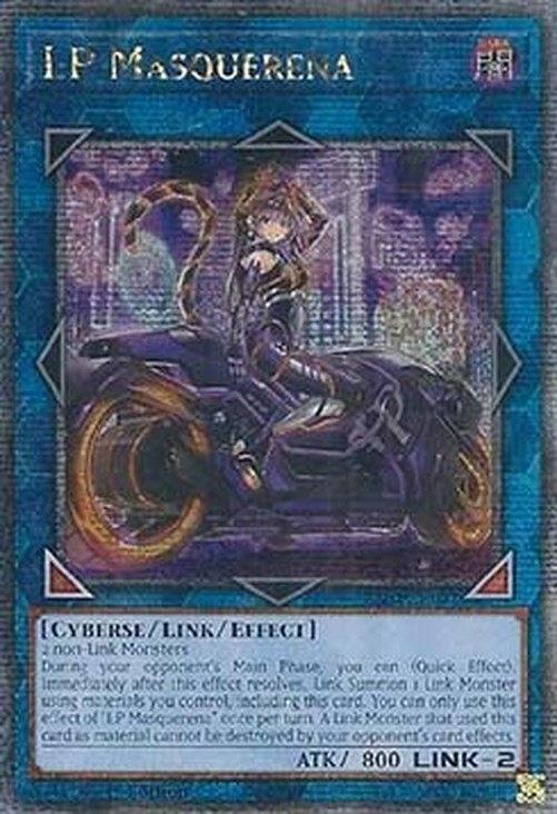 Yu-Gi-Oh! RA02 I:P Masquerena (V.5 - Quarter Century Secret Rare)