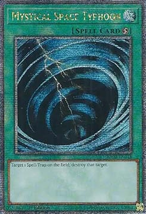 Yu-Gi-Oh! RA02 Mystical Space Typhoon (V.5 - Quarter Century Secret Rare)