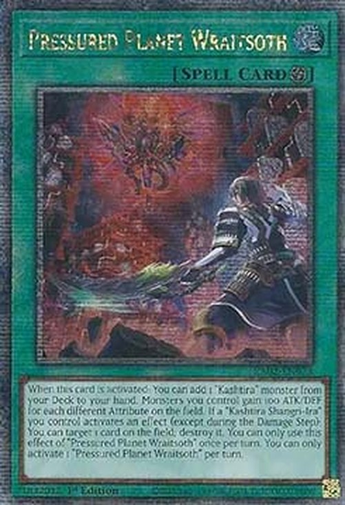 Yu-Gi-Oh! RA02 Pressured Planet Wraitsoth (V.5 - Quarter Century Secret Rar