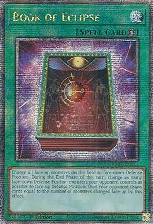 Yu-Gi-Oh! RA02 Book of Eclipse (V.5 - Quarter Century Secret Rare)
