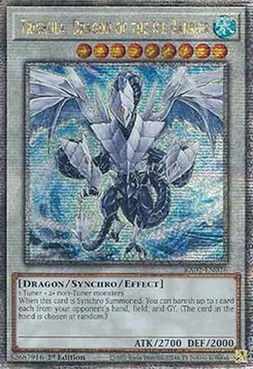 Yu-Gi-Oh! RA02 Trishula, Dragon of the Ice Barrier (V.5 - Quarter Century S
