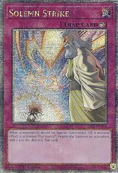 Yu-Gi-Oh! RA02 Solemn Strike (V.5 - Quarter Century Secret Rare)